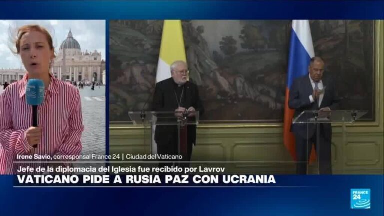 Informe desde Ciudad del Vaticano: ministro de Exteriores vaticano pide a Rusia la paz con Ucrania