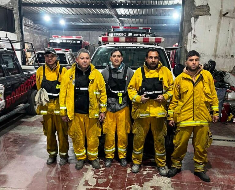 Bomberos de San Luis parten hacia Carolina para reforzar el combate del incendio forestal