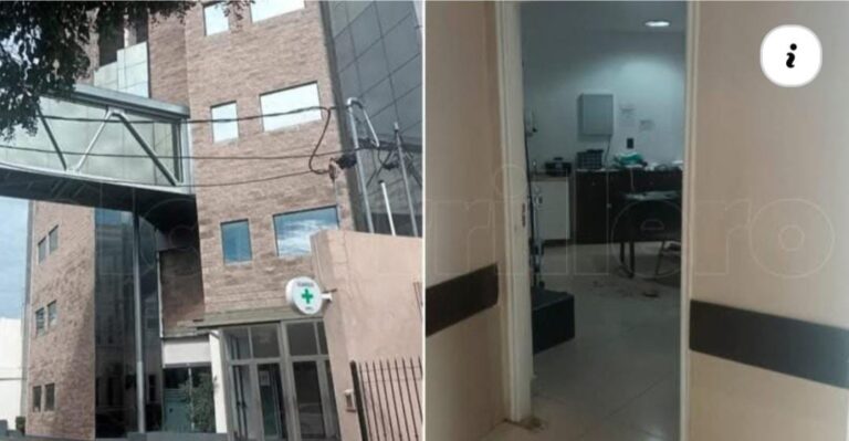SAN LUIS: violento episodio en la Clínica CERHU, un hombre atacó a la pareja de su ex con arma blanca
