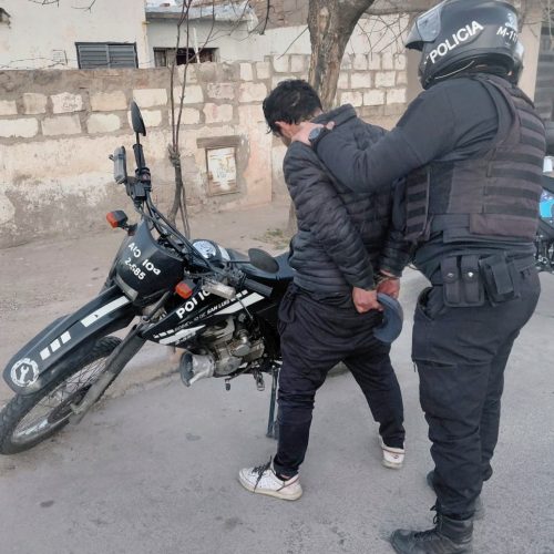 San Luis: demoraron a un sujeto tras un episodio de violencia y daños en una vivienda