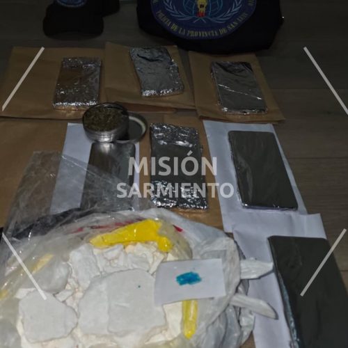 Golpe al narcotráfico: desarticularon una banda que vendía drogas en la Costa de los Comechingones y el Valle del Conlara