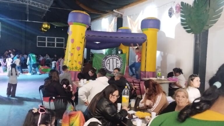 ATE San Luis celebró el Día de las Infancias con un festejo lleno de alegría y actividades
