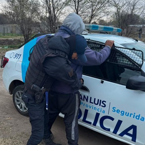Villa Mercedes: detuvieron a un hombre acusado de hostigar a su expareja y robarle pertenencias