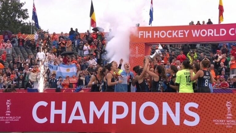 Las Leonas se coronaron campeonas del mundo por tercera vez en la historia