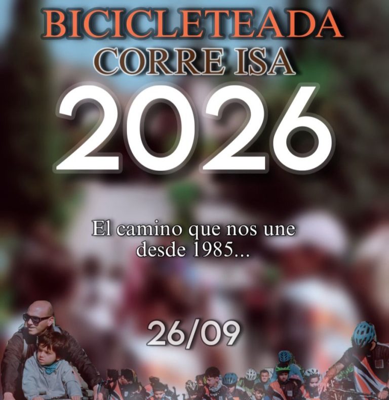 El 26 de septiembre, a las 8:30, el Instituto San Agustín llevará adelante la 41ª edición de su tradicional bicicleteada anual, con largada desde el establecimiento ubicado en 9 de Julio 342.