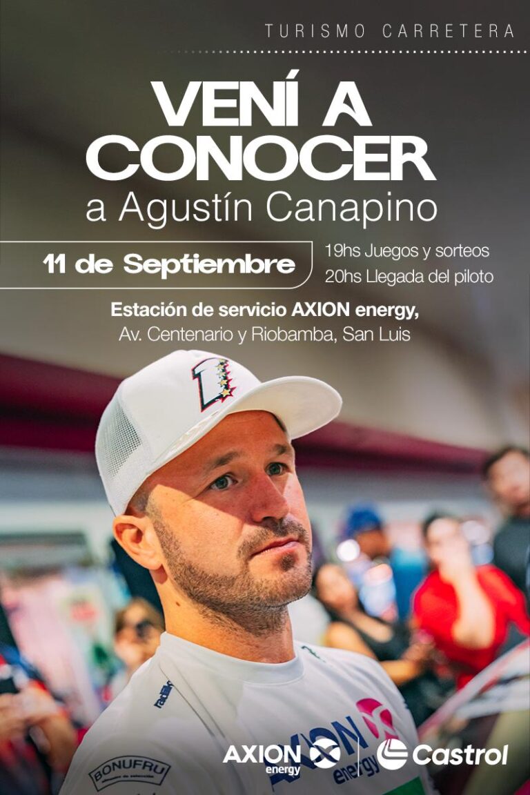 El Turismo Carretera vuelve a San Luis: Agustín Canapino, a defender su corona en el Rosendo Hernández