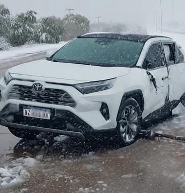 Vuelco de una camioneta en la Autopista de las Serranías Puntanas