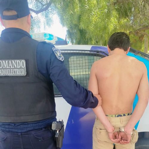 San Luis: demoraron a un hombre que protagonizó un disturbio en el barrio 9 de Julio