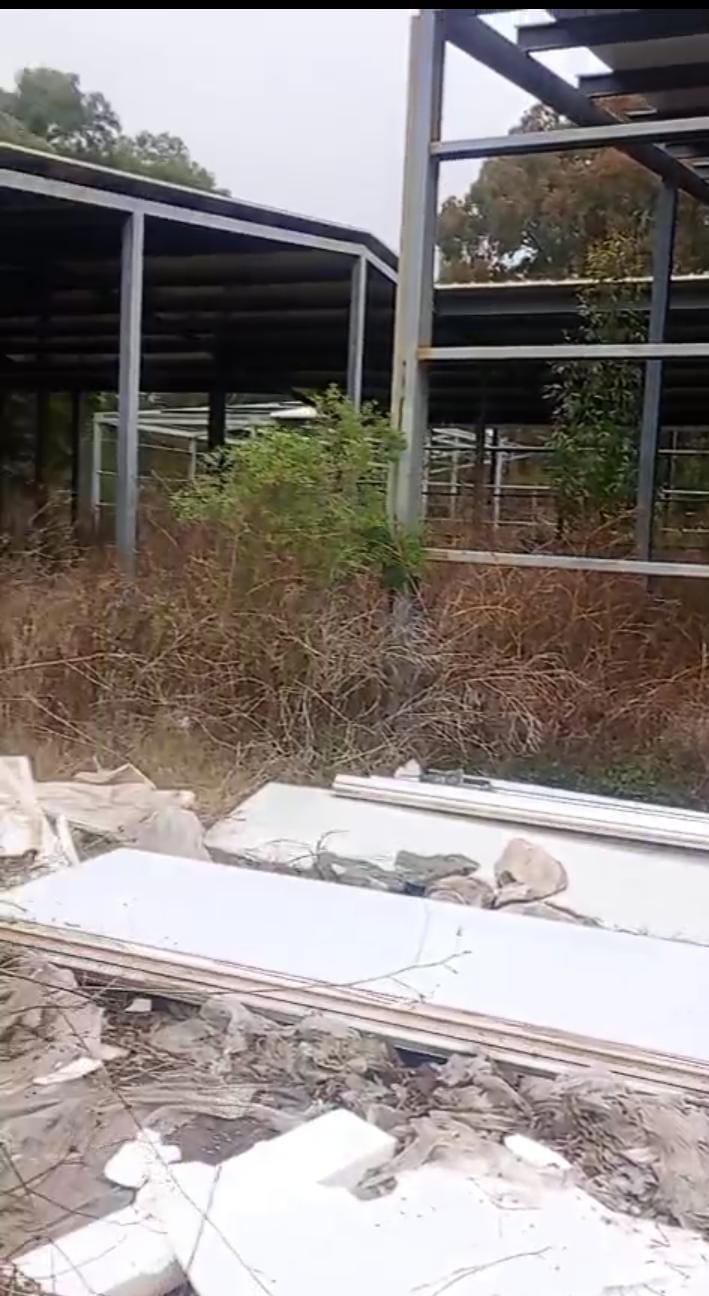 Denuncian que están desmantelando la obra de la UPRO en San Francisco del Monte de Oro